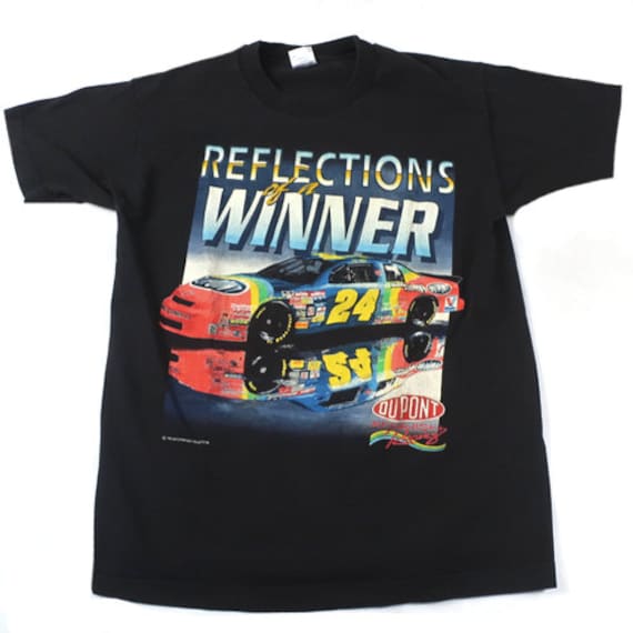 Vintage Jeff Gordon Nascar Racing T-shirt 1995 Dup