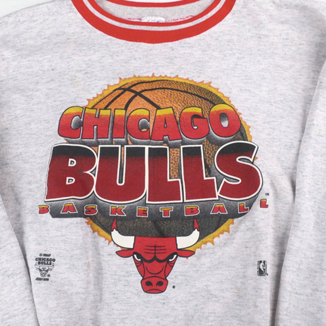 Vintage Chicago Bulls Crewneck Sweatshirt 90s NBA Basketball | Etsy