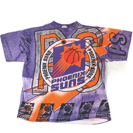 Vintage Phoenix Suns Magic Johnson T's T-shirt NBA