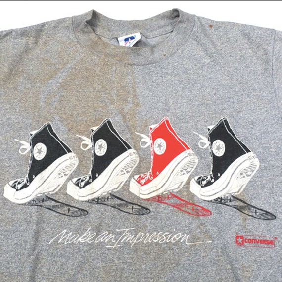 Vintage Converse T-shirt Chuck Taylor Chucks 80s