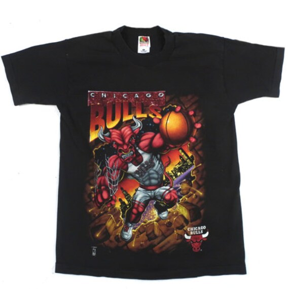 Vintage Chicago Bulls 90s T-shirt NBA Basketball J