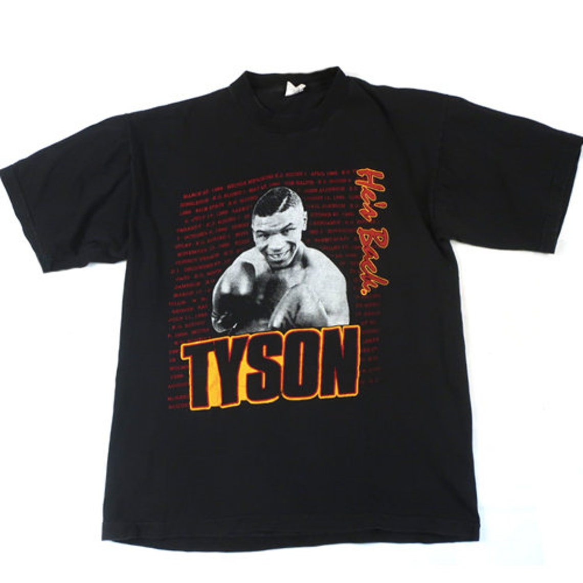 vintage mike tyson t shirts