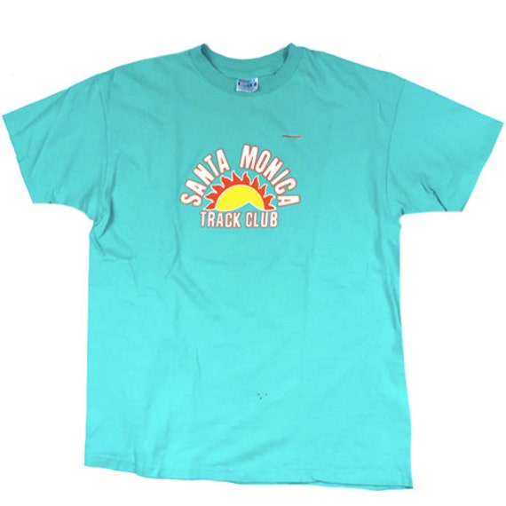 santa monica track club shirt