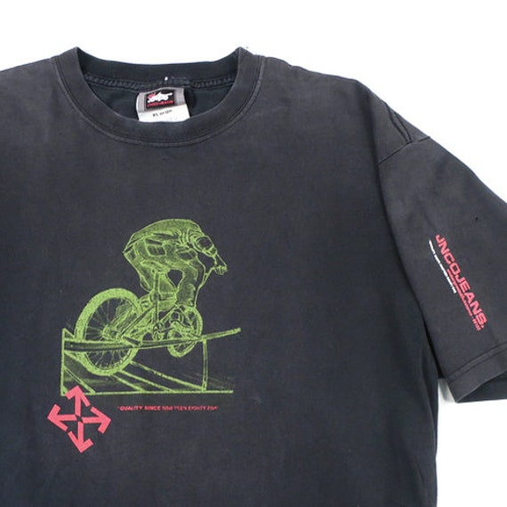 Vintage JNCO Jeans BMX T-shirt 90s Bike