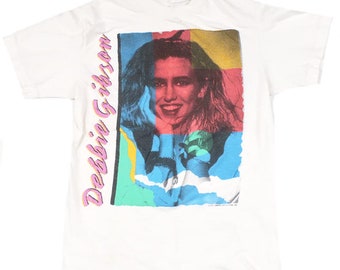 Vtg 1989 Debbie Gibson Electric Youth Concert T-shirt Black