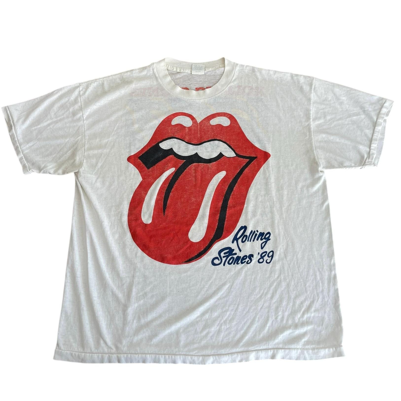 The Rolling Stones 1989 TOUR Tシャツ Steel Wheels North American Tour 1989 T-Shirt - RS No. 9