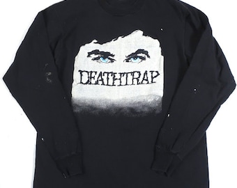 Vintage Deathtrap Play Playbill T-shirt 90s New York Broadway