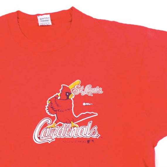 Vintage St Louis Cardinals T-Shirt Red XL Baseball MLB