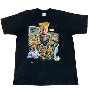 Vintage Green Bay Packers Superfan T-shirt 1995 NFL Football