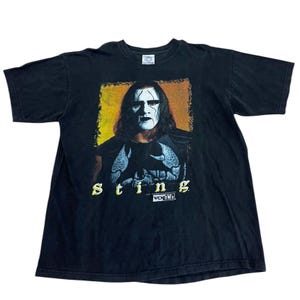 Vintage Sting WCW NWO Wrestling T-shirt 1988 Sz XL