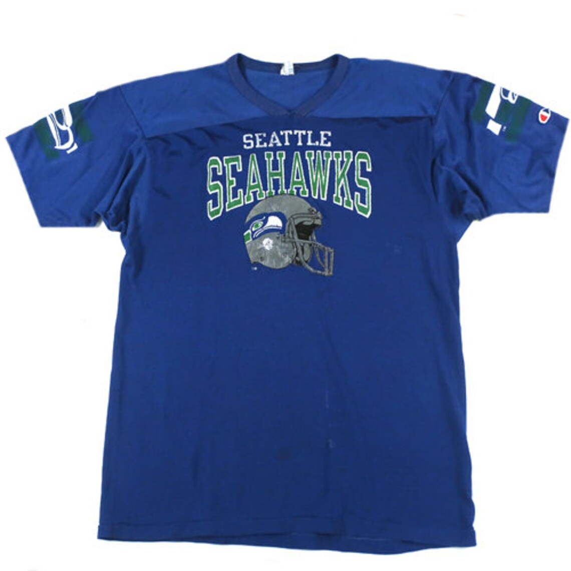 Vintage Seattle Seahawks Champion Jersey T-shirt NFL Football - Etsy