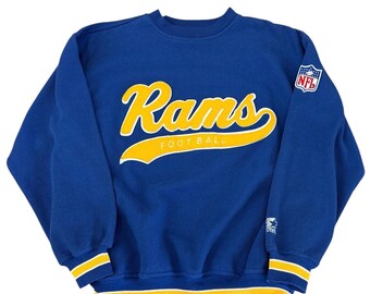Vintage LA Rams Starter Sweatshirt NFL Football 90s Los Angeles Crewneck