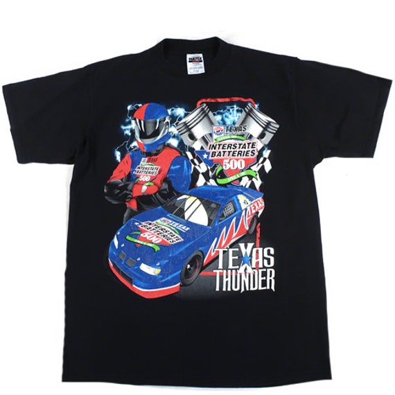 Vintage Texas Thunder Nascar 1997 T-shirt Racing