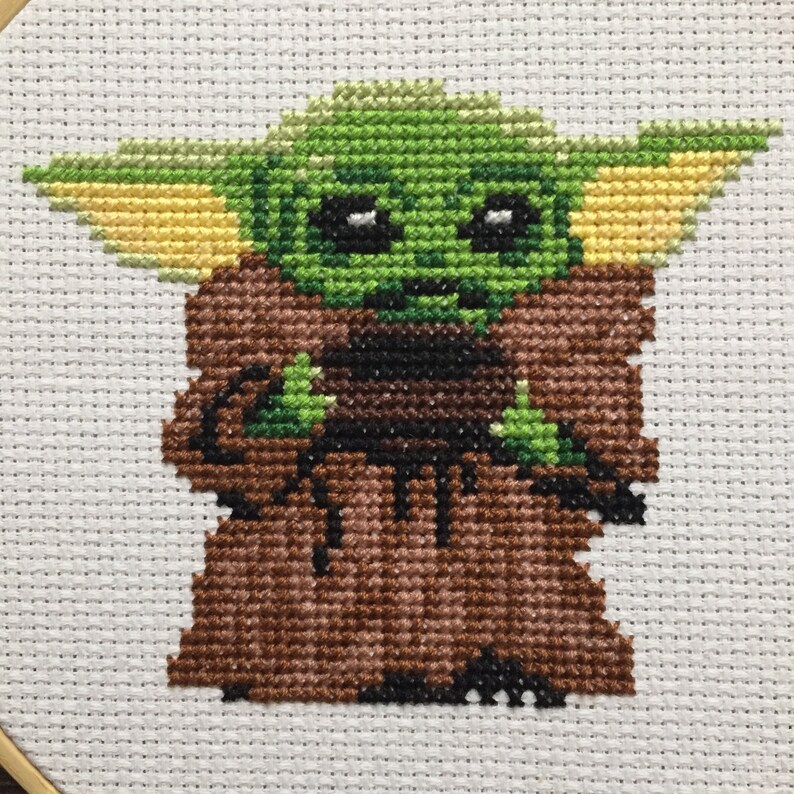 Baby Yoda Cross Stitch Pattern Movies Cross Stitch Pa vrogue.co