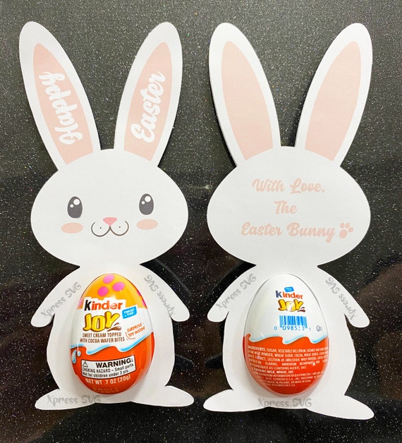 Download Easter Bunny Svg Kinder Egg Holder Svg Print Cut Etsy PSD Mockup Templates