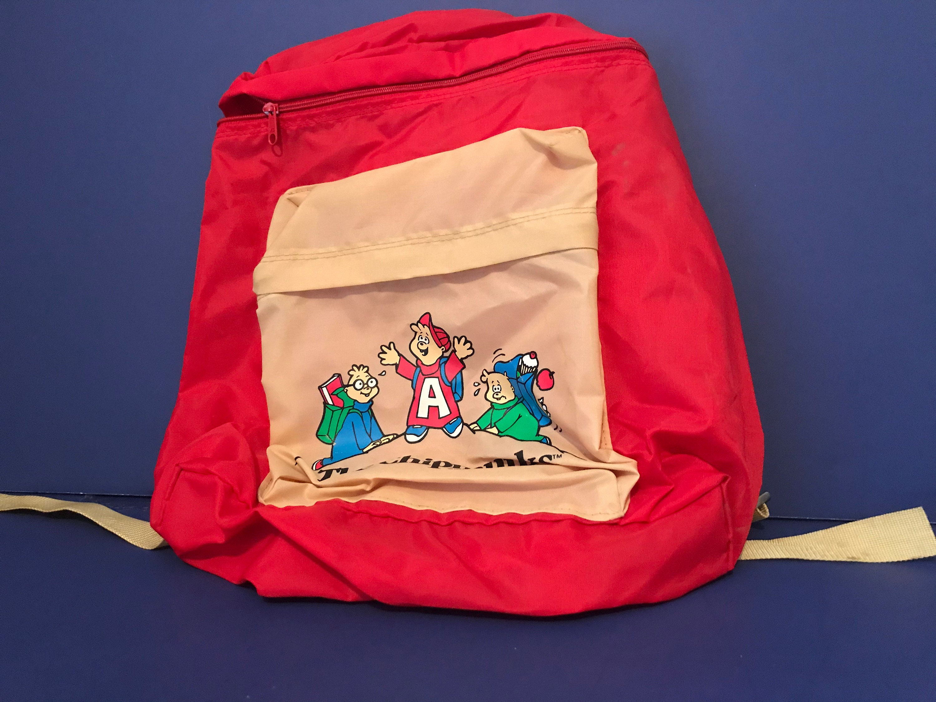 Vintage Alvin and the Chipmunks Backpack Etsy