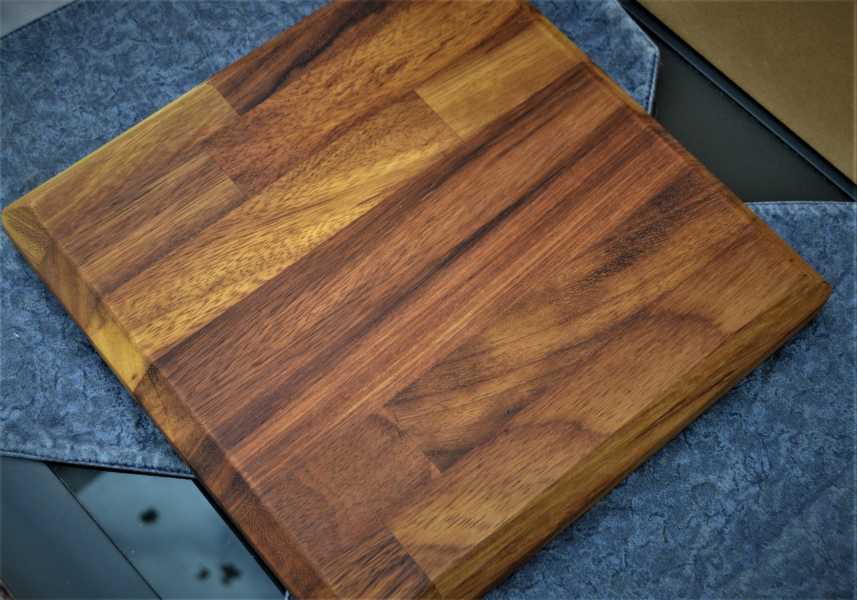 Tabla de corte de madera dura Etsy