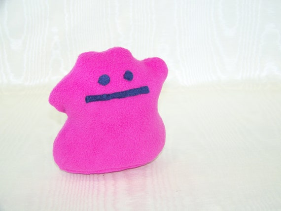 ditto face pokemon plush