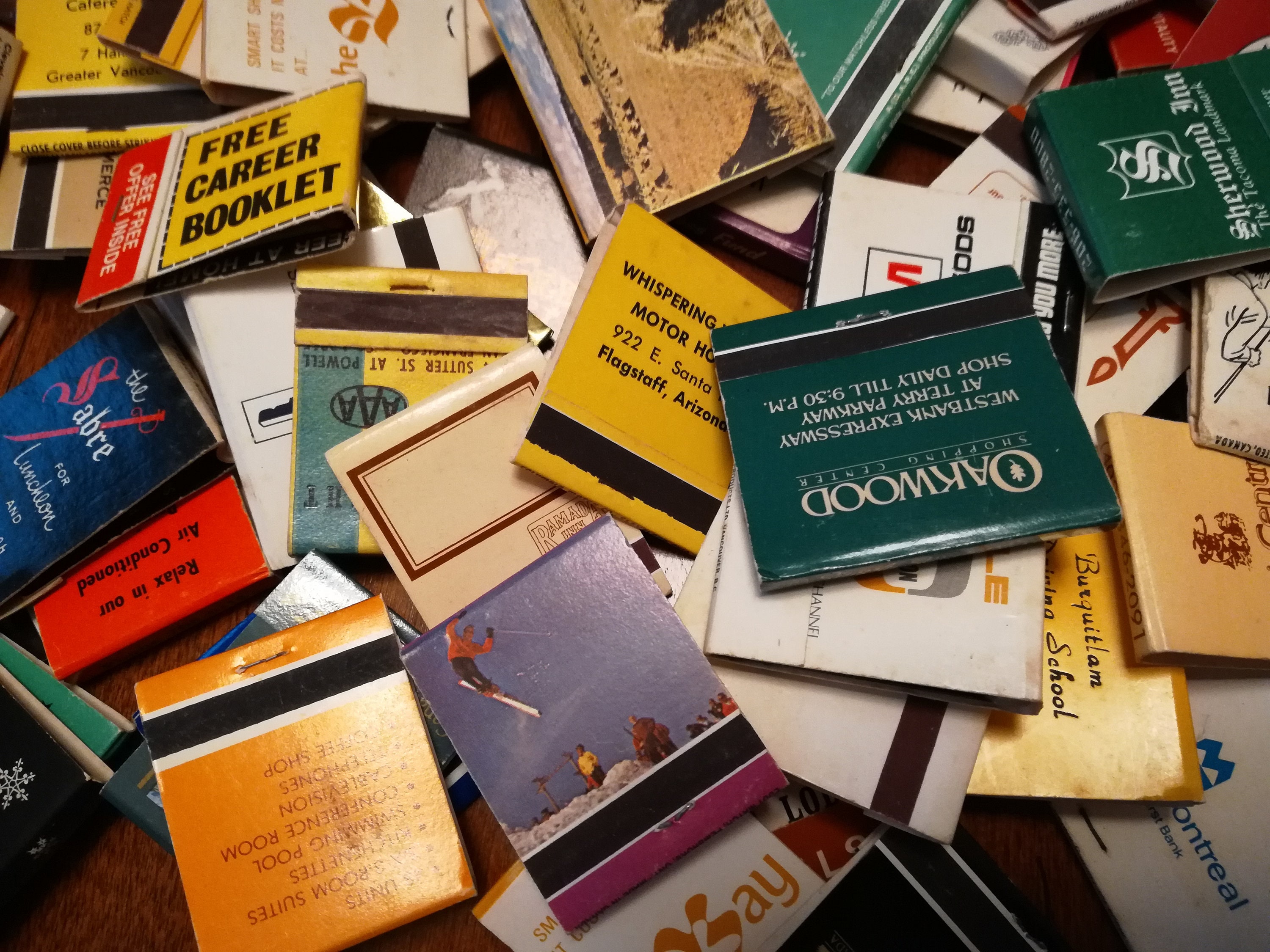 Vintage Match Books Lot of 10 Etsy