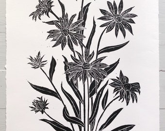 Black Eyed Susans {14x20}