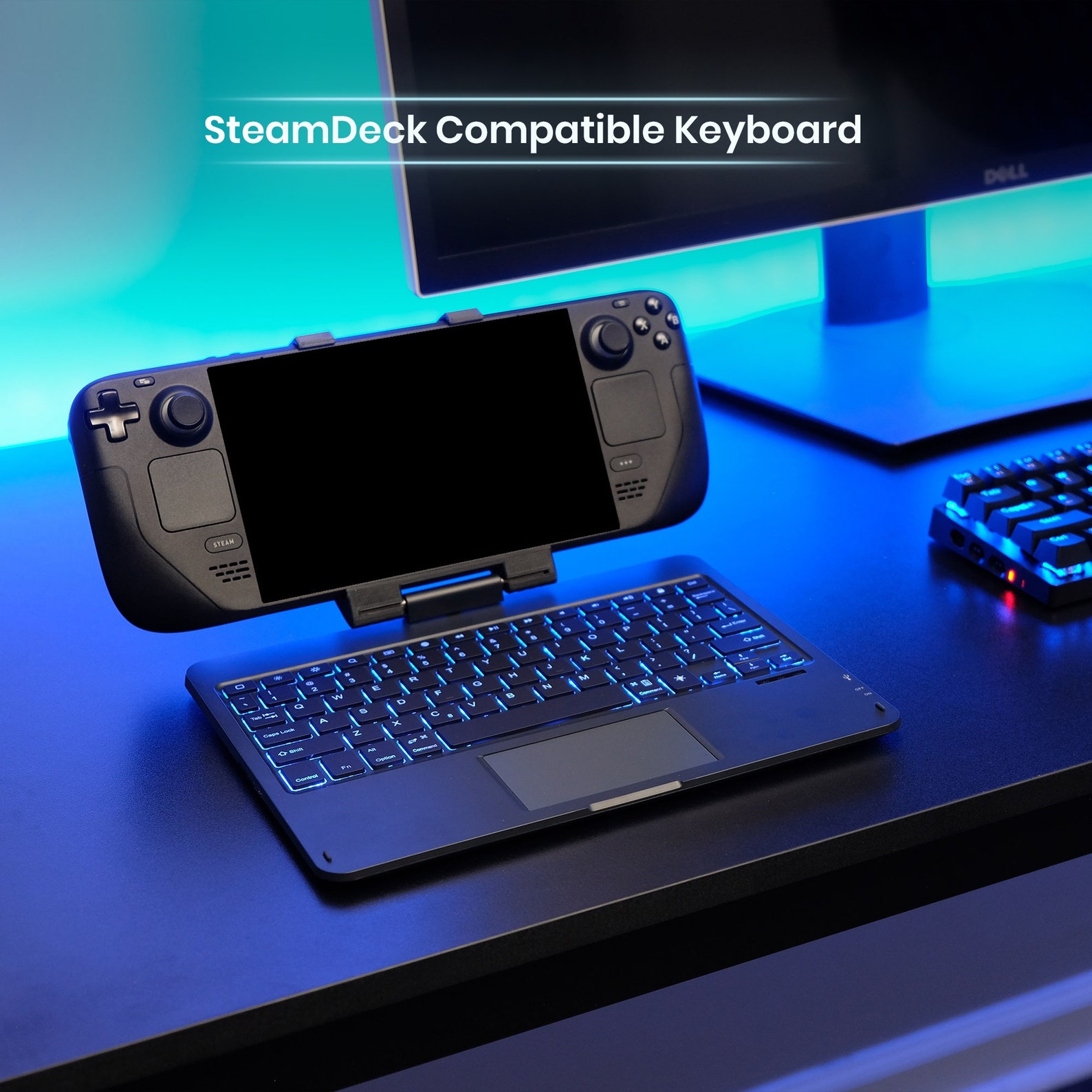 Decktop Steam Deck Keyboard and Bluetooth Trackpad Mouse Etsy