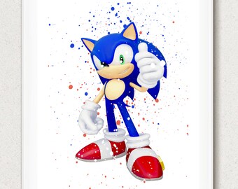 Sonic Room Decor Etsy