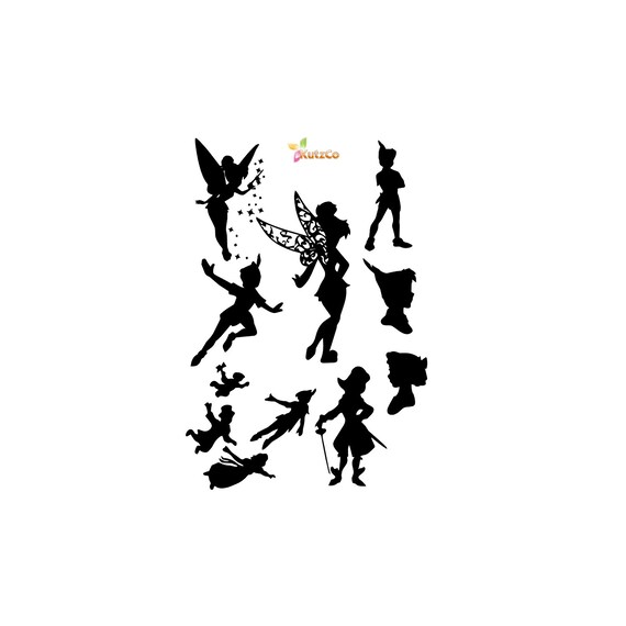 Download Disney Peter Pan Svg Disney Svg Wendy Tinkerbell Hook Etsy