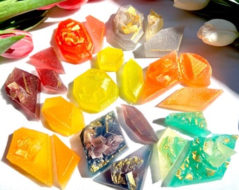 Kohakutou Candy Gift Box All Natural Kohakutou Japanese Crystal Candy, Variety Candy Box, Vegan Edible Gemstone Candy, ASMR Candy