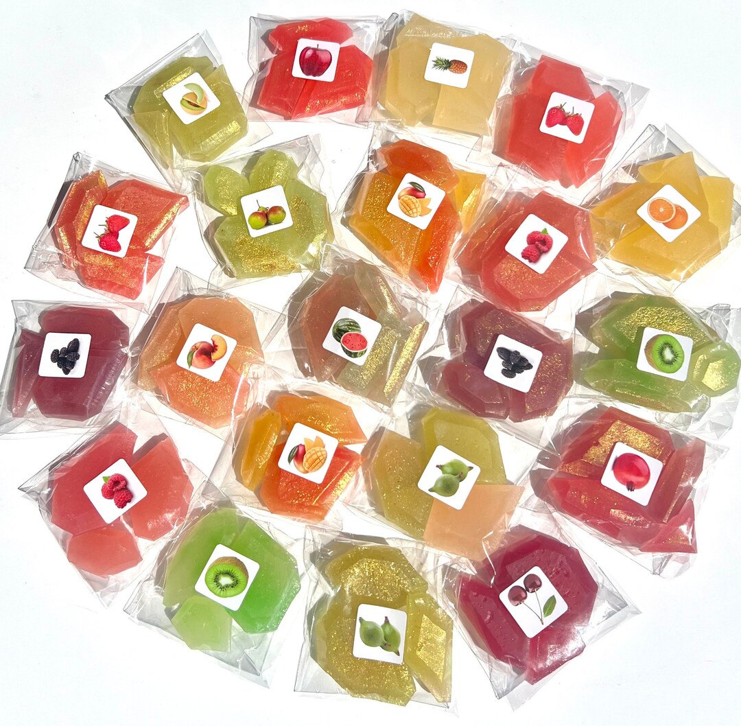 All Natural Kohakutou Japanese Crystal Candy, Choose Flavor, Vegan