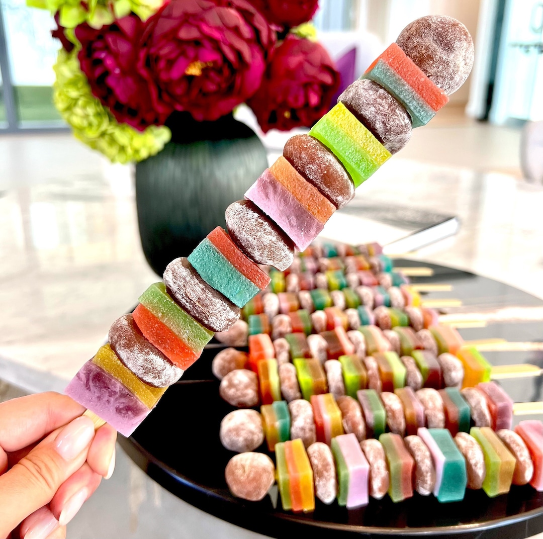 Kohakutou Mochi Kabob Candy Kabob Party Favors Birthday Baby Shower