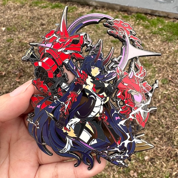 Honkai impact 3rd HI3 herrscher of thunder enamel pin