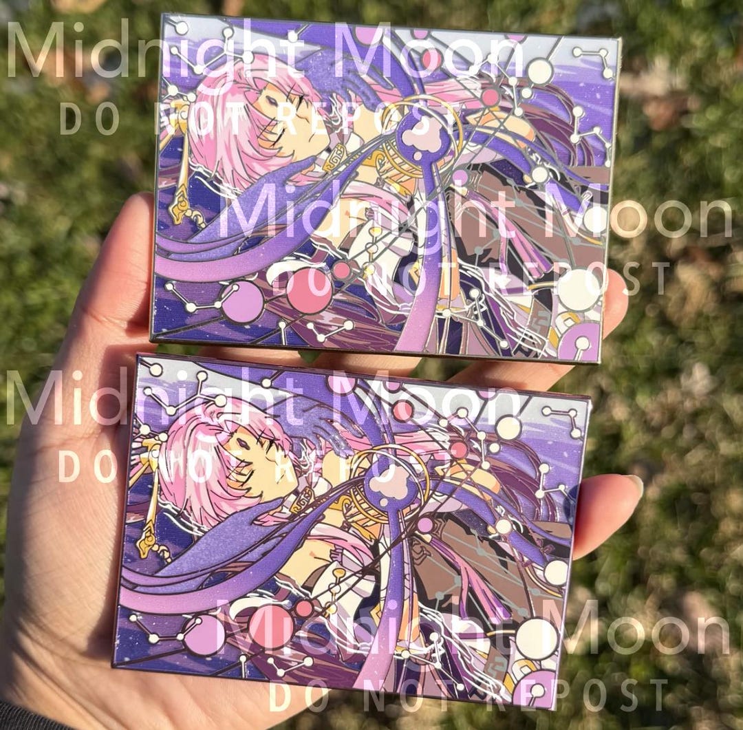 Fu Xuan Card Sticker Fu Xuan HSR Honkai Star Rail Enamel Pin - Etsy