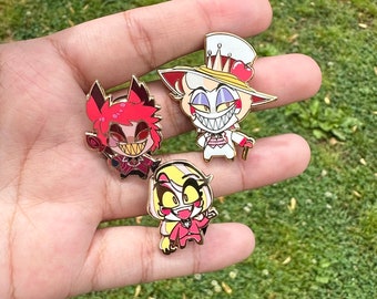 chibis emaille pin