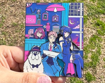 spy x family anime enamel pin