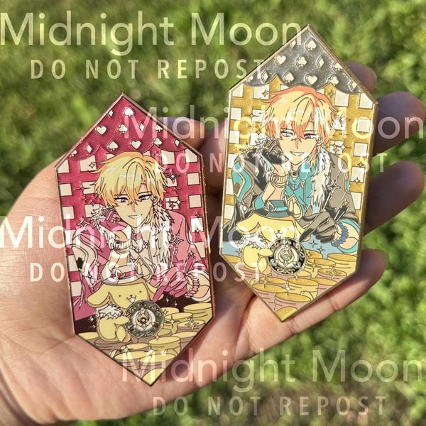 Pin de esmalte de aventurina HSR Honkai Star Rail