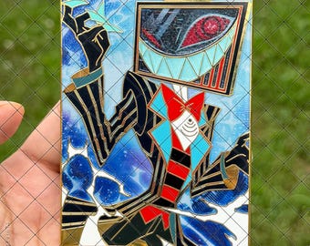 Vox hazbin hotel enamel pin