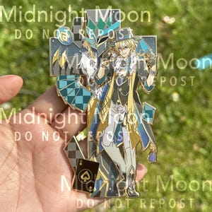 Aventurine HSR Honkai star rail enamel pin