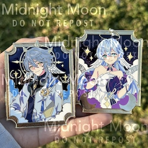 Sunday / Robin HSR Honkai star rail enamel pin