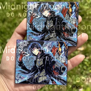 Joker p5 enamel pin b grades