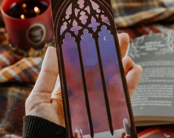 Cathedral Celestial Sunset Sky Bookmark