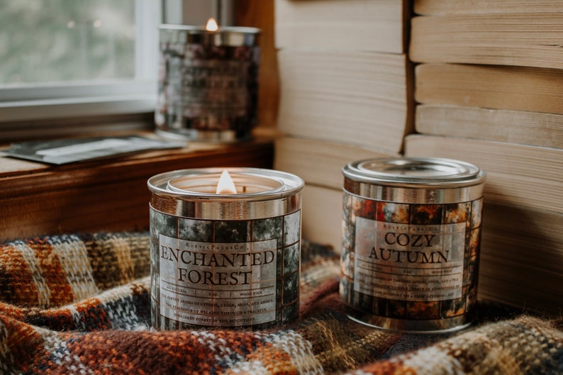 RusticPagesCo Soy Wax Candle - Thumbnail 5