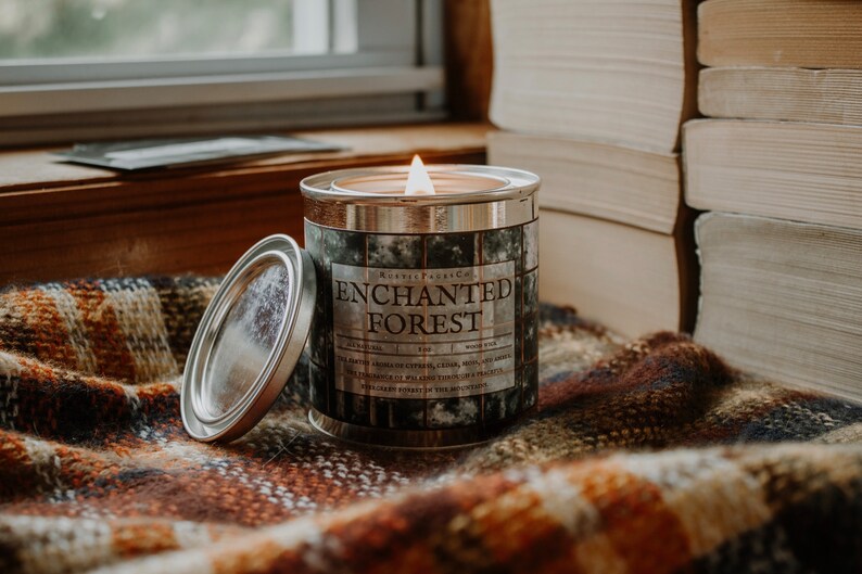 RusticPagesCo Soy Wax Candle - Thumbnail 3