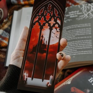 Cathedral Vampire Castle | Blood Moon Bookmark