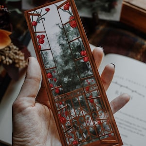Rose Balcony Window Bookmark