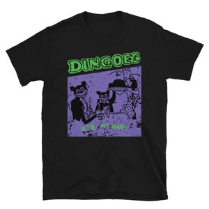 Dingoes se fue a my baby buffy La cazavampiros verde y lila camiseta