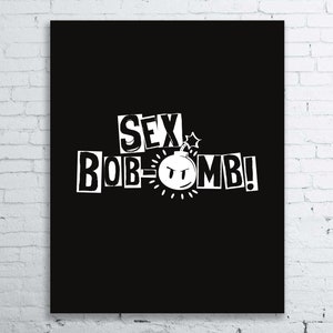 Digital Download Sex Bomb-omb Scott Pilgrim vs. the World Poster