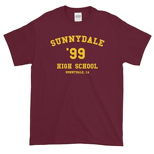 Camiseta de manga curta Sunnydale Class of 99 Buffy Marrom