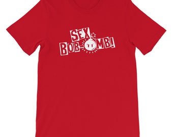 Sesso Bob-omb Scott Pilgrim vs. the World T-Shirt Vari Colori