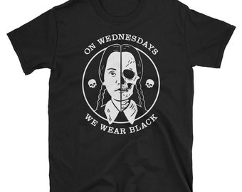 Am Mittwoch Tragen wir Schwarz Gildan 64000 Unisex Softstyle T-Shirt