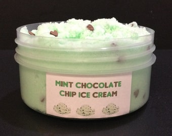 Mint Chocolate Chip Cloud Slime: Scented with Heart Sprinkles